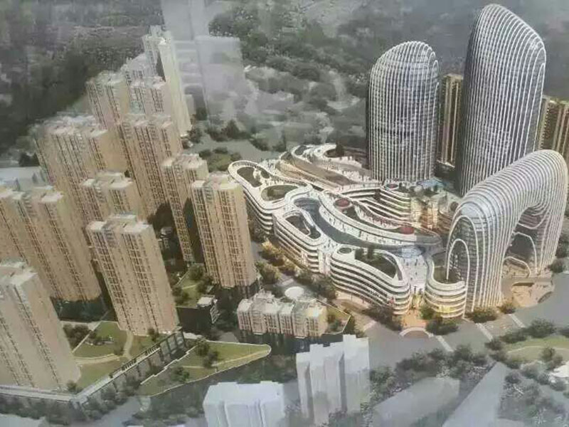 泰安财源街回迁小区楼