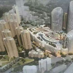 泰安财源街回迁小区楼