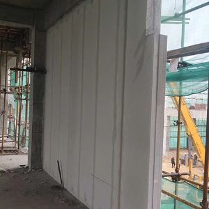 ALC板材施工现场