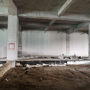 ALC板材施工现场