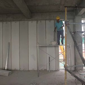 ALC板材施工现场