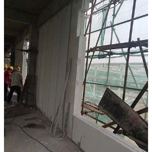 ALC板材施工现场