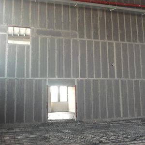 GRC板材施工现场